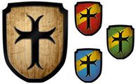 Resim Wappenschild Kreuz
