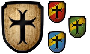 Resim Wappenschild Kreuz