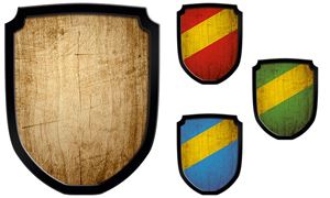 Resim Wappenschild Blanco