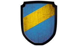 Picture of Wappenschild Blanco blau