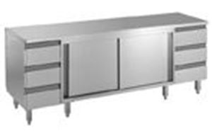 Bild von Arbeitsschrank, 1800x700x850mm, mit Schubladenblock RECHTS &