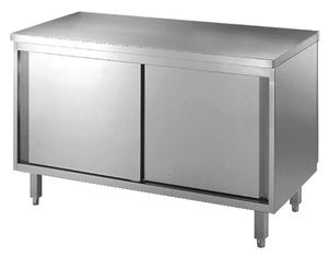 Immagine di Arbeitsschrank, 1800x600x850mm, mit doppelwandigen Schiebe-