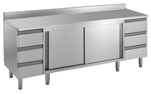 Obrazek Arbeitsschrank, 2000x600x850mm, mit Schubladenblock RECHTS &