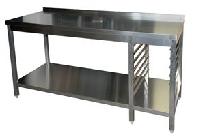 Imagen de Arbeitstisch  2700x800x850 mm, mit Grundboden und