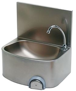 Bild von Handwaschbecken 480x360x520 mm, Edelstahl,
