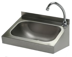Bild von Handwaschbecken 400x320 mm, Edelstahl