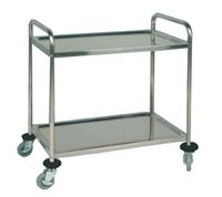 Bild von Servier-/Transportwagen, 860x535x940 mm, Chromnickelstahl,