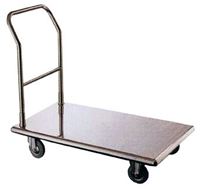 Bild von Transportwagen, 560x1000x950 mm, Chromnickelstahl,