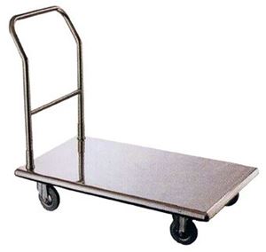 Bild von Transportwagen, 560x1000x950 mm, Chromnickelstahl,