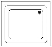Imagen de Spülabdeckung 800x700x40mm