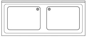 Bild von Spülabdeckung 1200x600x40mm
