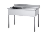 Bild von Spültisch, 1400x700x850 mm, 1 Becken links,