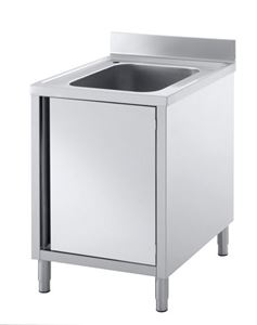 Bild von Topfspüle aus CNS 800x700x850mm