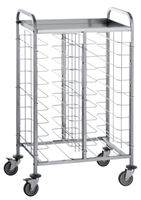 Bild von Tablettwagen, 935x610x1460 mm, für 20x Tabletts,