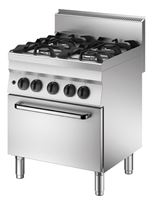 Bild von Gasherd mit 4 Kochstellen + Elektro-Backofen