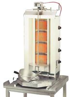 Bild von Gas-Gyrosgerät Potis GD4, 550x740x1120mm, komplett mit Fett-