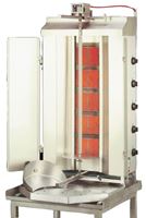 Bild von Gas-Gyrosgerät Potis GD5, 670x750x1310mm, komplett mit Fett-
