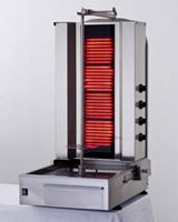 Picture of Elektro-Gyrosgerät 4 Brenner, 550x715x1065mm, aus Edelstahl