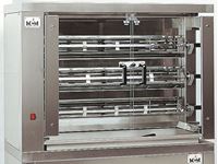 Bild von Hähnchengrill, Gas, 1098x480x820 mm, 3 Spieße für