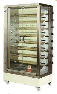 Bild von Hähnchengrill doppelreihig, ELEKTRO, 1098x660x2020 mm,