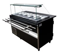 Bild von Salattheken 2500x1250x800 mm,7 x 1/1 GN,