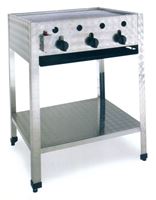 Bild von Gas-Kombibräter, Abmessungen: 650x530x830 mm,