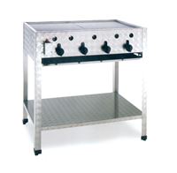Bild von Gas-Kombibräter, Abmessungen: 815x530x830 mm,