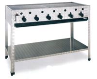 Bild von Gas-Kombibräter, Abmessungen: 1145x530x830 mm,