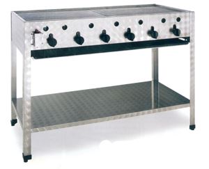 Bild von Gas-Kombibräter, Abmessungen: 1145x530x830 mm,