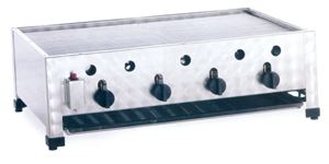 Bild von Gas-Kombibräter, Abmessungen: 815x530x280 mm,