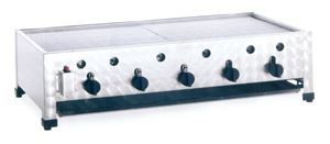 Bild von Gas-Kombibräter, Abmessungen: 980x530x280 mm,