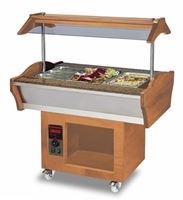 Bild von Gastro Buffet HOT, 1200x900x850/1350 mm, 2 x 1,2 kW,