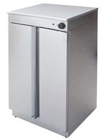 Εικόνα της Wärmeschrank, 600x600x1100mm, 2 Türen, inkl.4 Zwischenböden,