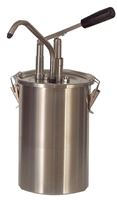 Resim Zylindrischer Edelstahlhebel-Soßenspender, 405x205x435mm