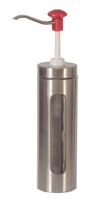 Resim Zylindrischer Soßenspender, 100x100x455mm, Pumpe aus schlag-