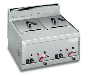 Picture of Doppelfriteuse Gas 600 x 600 x 290 mm,