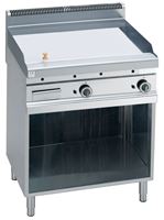 Bild von Griddleplatte Elektro, 800x700x900 mm, glatte Bratplatte,