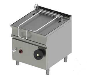 Изображение Kippbratpfanne, Gas, 800x700x900 mm, rostfreier Stahl,