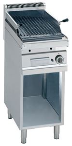 Bild von Gas-Lavasteingrill, 400x700x900 mm,