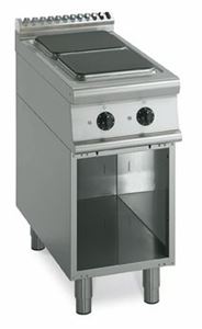 Picture of Elektroherd, 2 Platten m.offenem Unterbau 400 x 900 x 870mm,