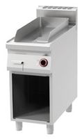 Bild von Griddleplatte gerillt 400x900x900mm, Arbeitsplatte aus Edel-