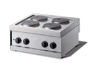 Picture of Elektro-Kochfeld  600x600x270 mm, 4 Platten,