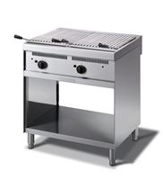 Bild von Gas-Lavasteingrill, 800x700x900mm