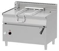Bild von Kippbratpfanne, Elektro, 800x900x900mm, Pfanne und Boden aus
