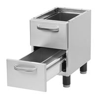 Bild von Untergestell mit 2 Schubladen, 330x530x570-630 mm