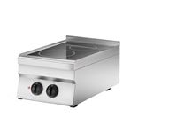 Picture of Elektroherd, Glaskeramik mit 2 Kochfeldern, 400x650x295mm,