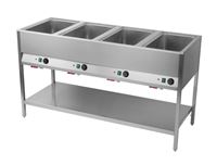 Picture of Bain Marie Station, 4x Becken für 1/1 GN, 1600x600x900 mm