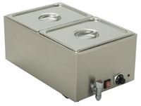 Picture of Bain Marie mit Ablasshahn 335x535x228 mm
