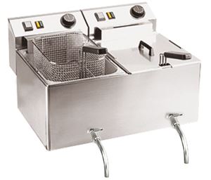 Picture of Elektro-Friteuse 540 x 420 x 370mm, 2 x 3 kW, 230 V / 50 Hz