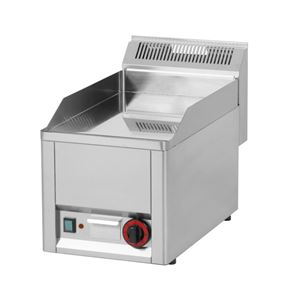 Picture of Elektro-Griddleplatte, glatt, Chromstahl, 330x600x290mm,